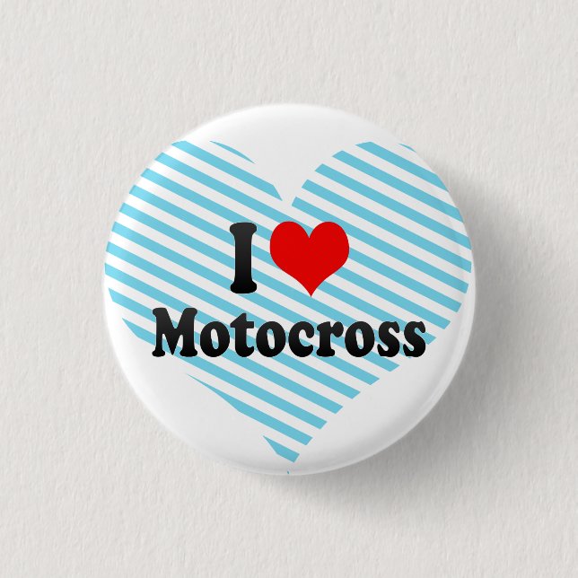 Liebe I Motocross Button (Vorderseite)