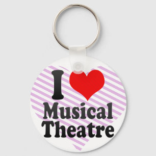 Liebe I musikalisches Theater Schlüsselanhänger