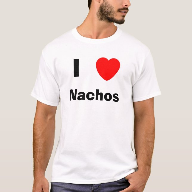Liebe I Nachos T-Shirt (Vorderseite)