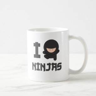 Liebe I ninjas Kaffeetasse