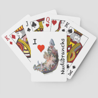 Liebe I Nudibranchs klassische Spielkarten