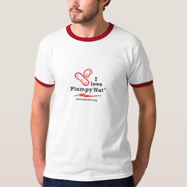 Liebe I Plumpy'Nut T - Shirt (Männer) (Vorderseite)