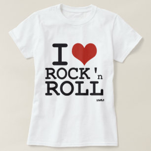 Liebe I Rock-and-Roll T-Shirt
