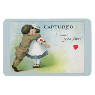 Liebe I sah Sie zuerst Magnet