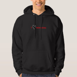 Liebe I salmiakki Hoodie