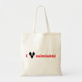 Liebe I salmiakki Tragetasche