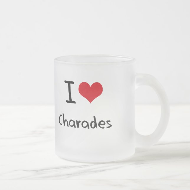 Liebe I Scharaden Mattglastasse (Rechts)