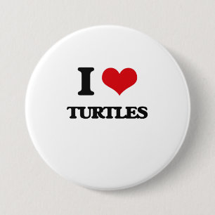 Liebe I Schildkröten Button