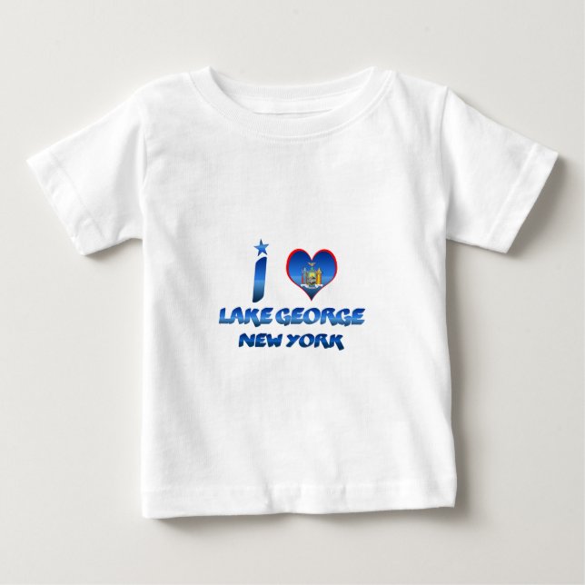 Liebe I See George, New York Baby T-shirt (Vorderseite)