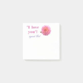 Liebe I Sie Anmerkungen Post-it Klebezettel