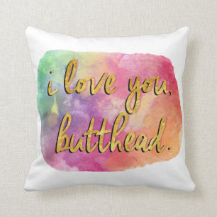 Liebe I Sie butthead Kissen