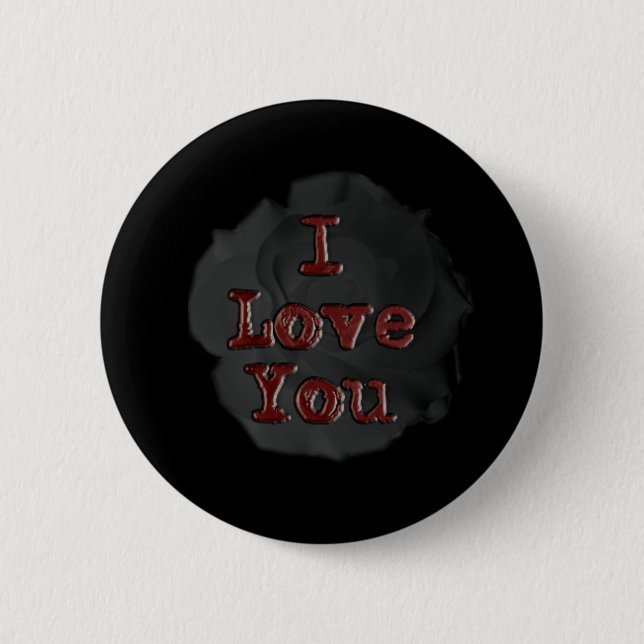 Liebe I Sie Button (Vorderseite)