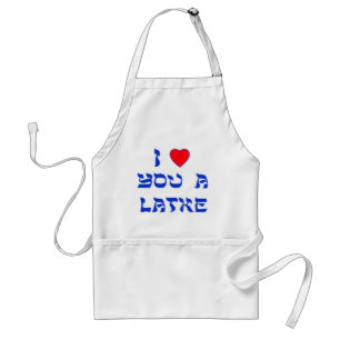 Liebe I Sie ein Latke Schürze