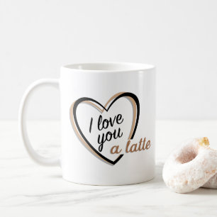 Liebe I Sie eine latte   Tasse