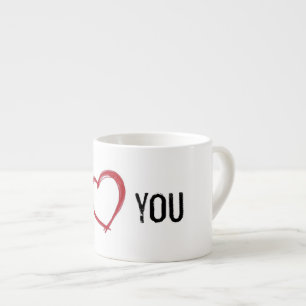 Liebe I Sie Espresso-Tasse Espressotasse