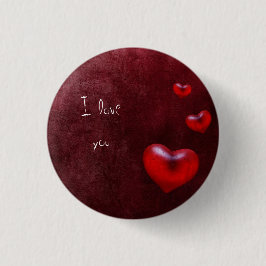 Liebe I Sie - Knopf Button