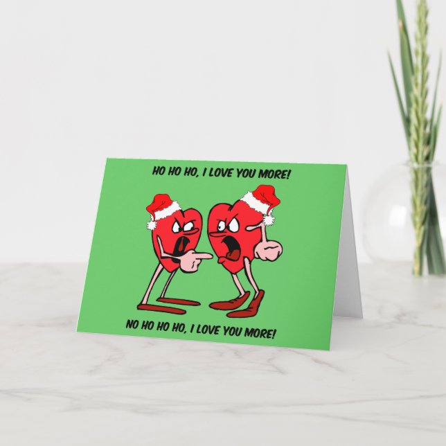 Liebe I Sie mehr Weihnachten (Vorderseite)