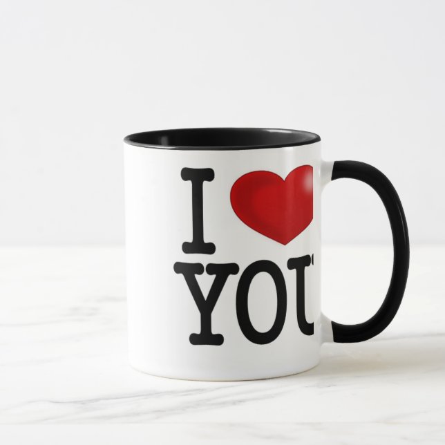 Liebe I Sie Tasse (Rechts)