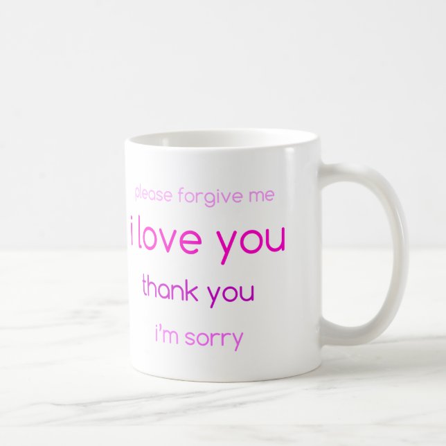 Liebe I Sie Tasse (Rechts)