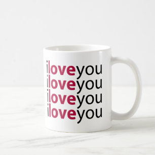 Liebe I Sie Tasse x 4
