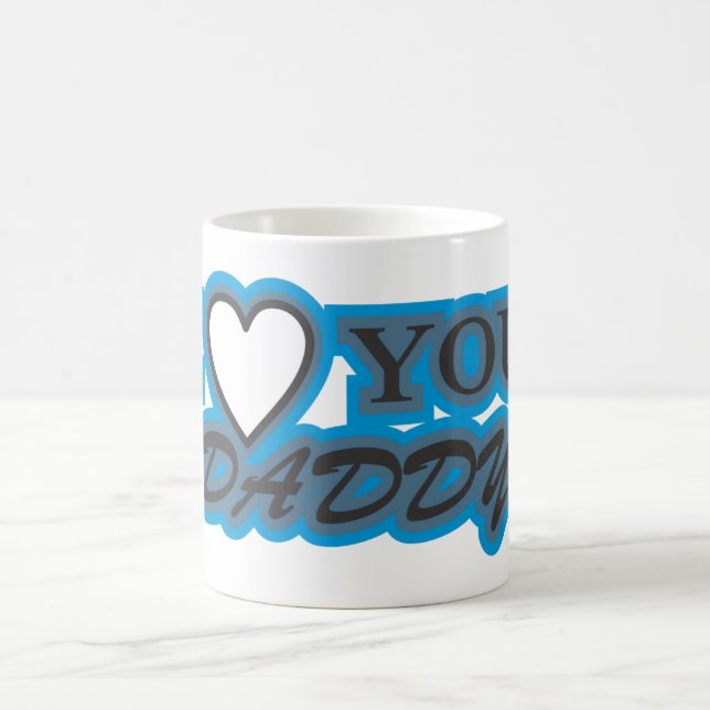 Liebe I Sie Vati-Tasse Kaffeetasse (Mittel)
