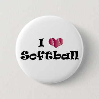 Liebe I Softball Button
