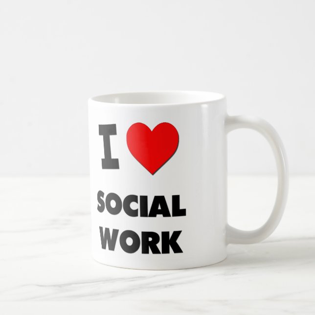 Liebe I Sozialarbeit Kaffeetasse (Rechts)