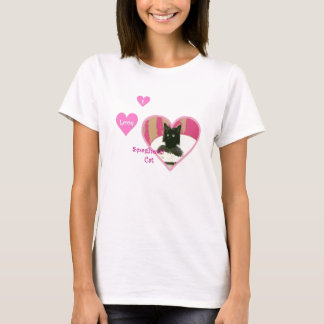 Liebe I Spaghettikatze T-Shirt
