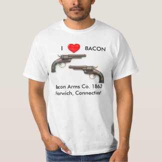 Liebe I Speck-Gewehr-Shirt T-Shirt