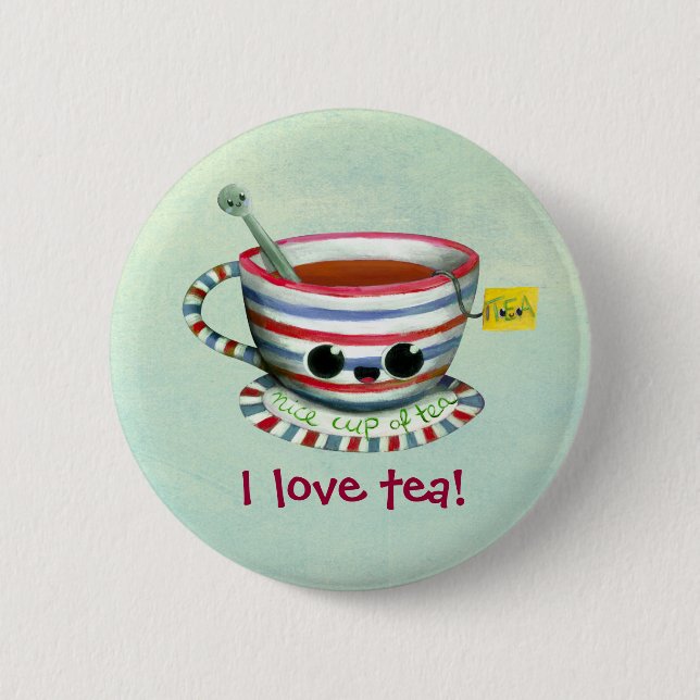 Liebe I Tee Button (Vorderseite)