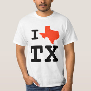 Liebe I Texas-Shirt T-Shirt