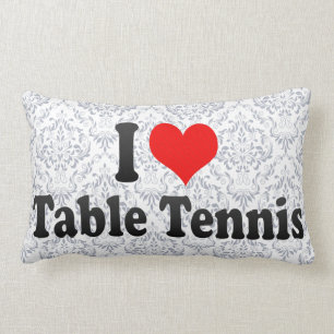 Liebe I Tischtennis Lendenkissen