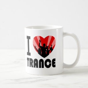 Liebe I Trance-Tänzerentwurf Kaffeetasse