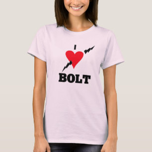 Liebe I usain Bolzen T-Shirt