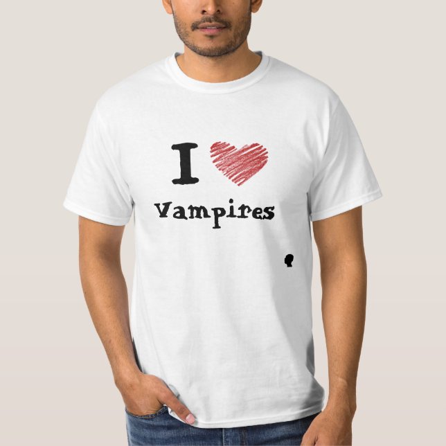 Liebe I Vampires T-Shirt (Vorderseite)
