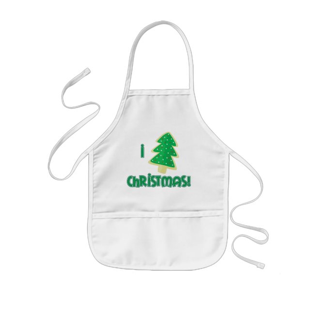 Liebe I Weihnachten! Kinderschürze (Vorne)