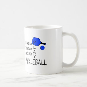 Liebe I zu Ihnen kann lässt gehen Spiel picklebal Kaffeetasse