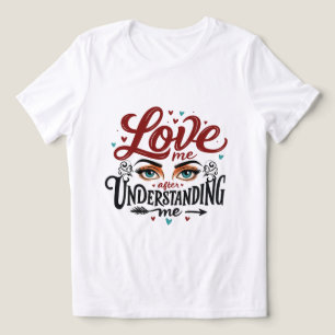 Liebe ich nach dem Verständnis - ausdrucksstarke A Tri-Blend Shirt