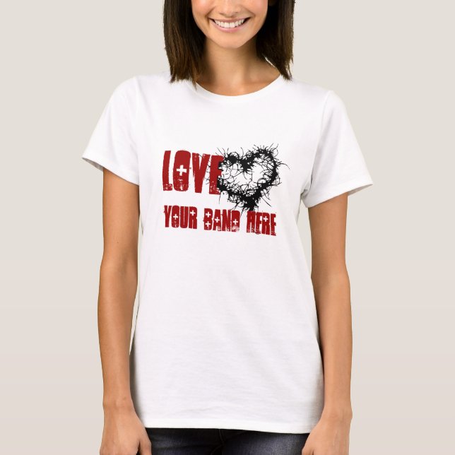 Liebe Ihr Band T-Shirt (Vorderseite)