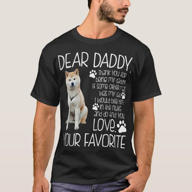 Liebe Ihr Lieblingsakita-Hundet-shirt T-Shirt (Vorderseite)