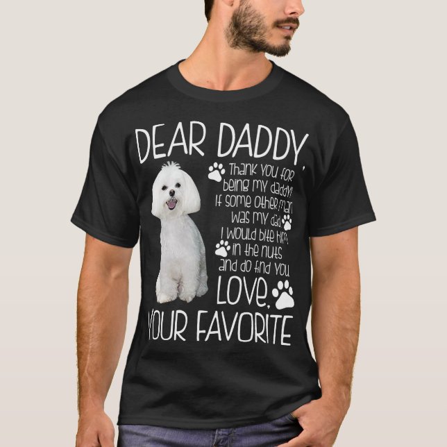 Liebe Ihr maltesischer Hundelieblingst-shirt T-Shirt (Vorderseite)