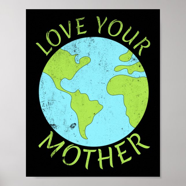 Liebe Ihr Muttererdtag Poster (Vorne)