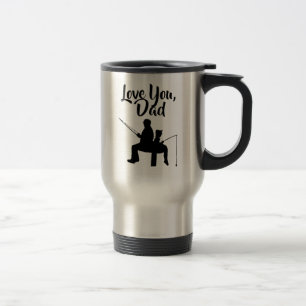 Liebe Ihr Papa Angeln Reisebecher