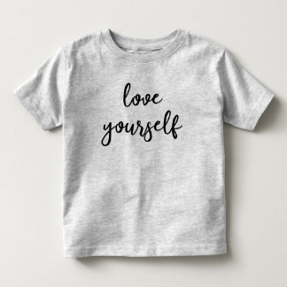 Liebe Ihr Selbst Empowerment Thirt Kleinkind T-shirt