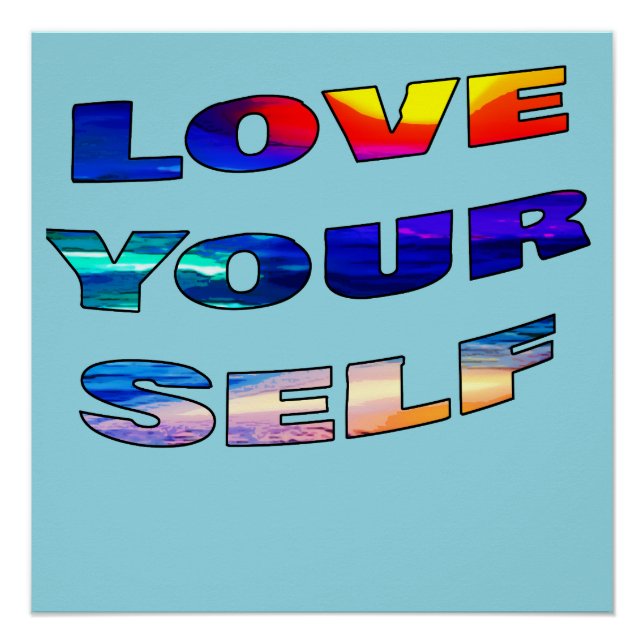 Liebe Ihr Selbst - Poster (Vorderseite)