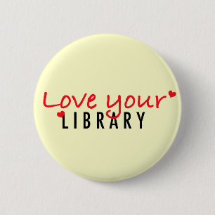 Liebe Ihre Bibliothek Button