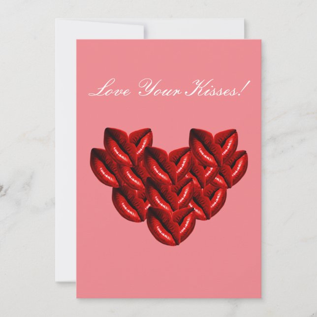 Liebe Ihre Valentinstag-Karte Feiertagskarte (Vorderseite)