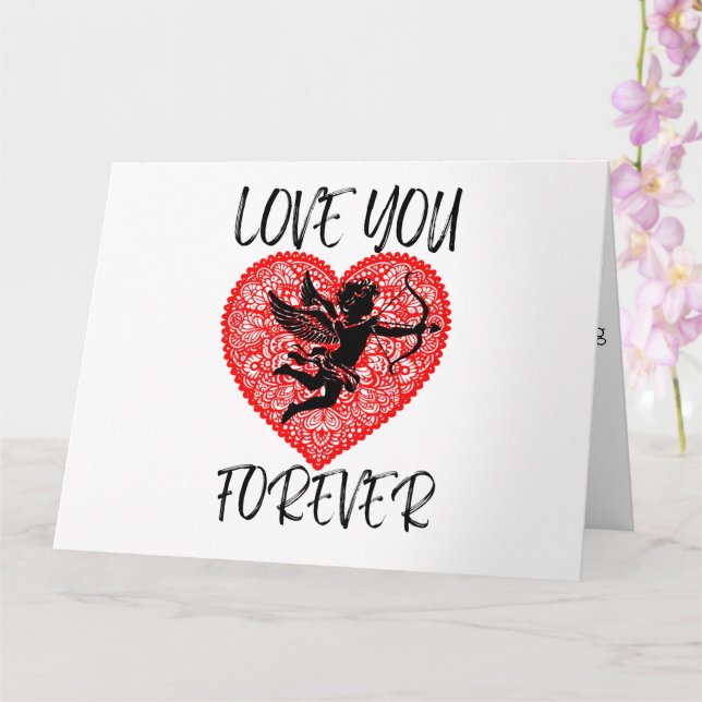 Liebe Ihrer Forever Card Karte (Orchidee)