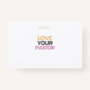 Liebe Ihres Pastors Ausweis