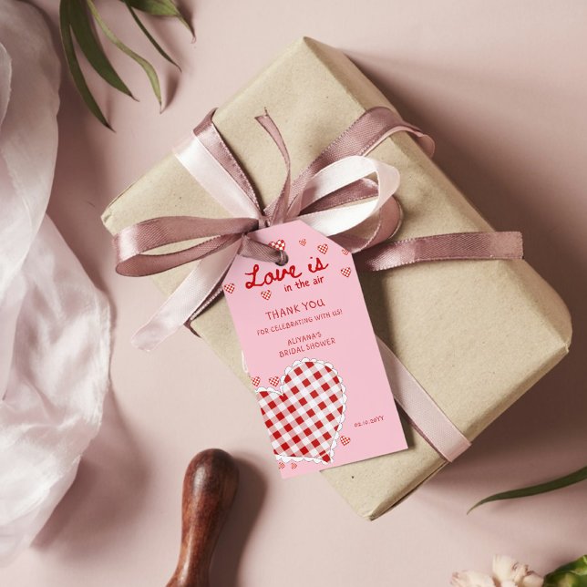 Liebe im Brautparty des Valentins Geschenkanhänger (Von Creator hochgeladen)